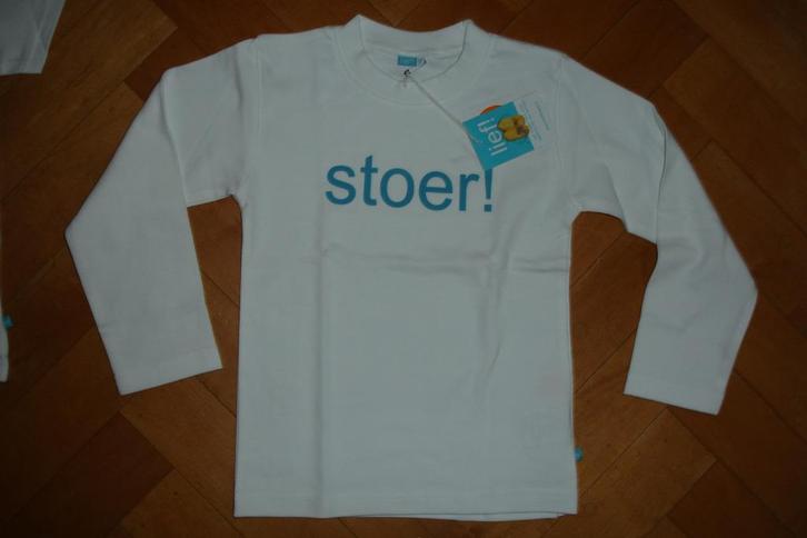 Stoer longsleeve shirt wit lief lifestyle maat 110 nieuw!, Kinderen en Baby's, Kinderkleding | Maat 110, Nieuw, Jongen, Shirt of Longsleeve
