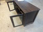 Dressoirkast Ikea, Huis en Inrichting, Ophalen, Gebruikt, 100 tot 150 cm, Glas