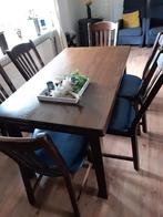 Eethoek met 6 stoelen, Ophalen, Gebruikt, 4 tot 6 stoelen