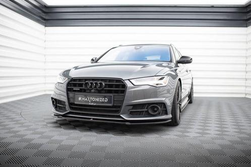 Voorlip sideskirt diffuser spoiler - Audi A6 C7 S-line 14-17, Auto diversen, Tuning en Styling, Ophalen of Verzenden