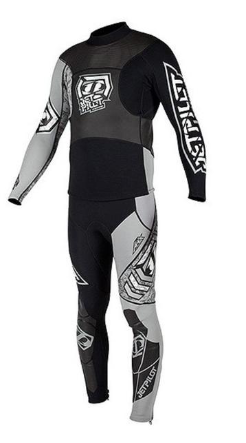 Wetsuit JETPILOT Apex Race 2-delig Grey Heren S 62,5% OFF!!! beschikbaar voor biedingen