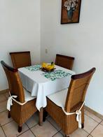 Eettafel met 4 stoelen, Ophalen of Verzenden