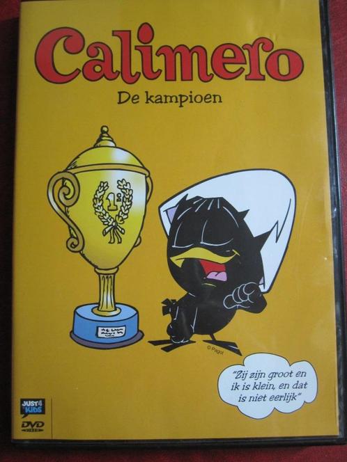Calimero - De kampioen, Cd's en Dvd's, Dvd's | Tekenfilms en Animatie, Zo goed als nieuw, Amerikaans, Tekenfilm, Alle leeftijden