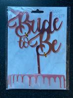 NIEUW, Bride to Be taartprikker, taartdecoratie, Ophalen of Verzenden, Nieuw, Versiering, Geboorte of Huwelijk
