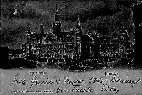 (379-163-027) Dresden Kgl Schloss, Verzamelen, Ansichtkaarten | Buitenland, Duitsland, Verzenden