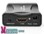 SCART naar HDMI Converter, Omvormer, SCART In, HDMI Uit, Nieuw, Ophalen of Verzenden