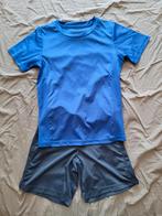 sportset maat 128 sportkleding gymkleding blauw voetbal, Kinderen en Baby's, Gebruikt, Dutchy, Jongen of Meisje, Sport- of Zwemkleding