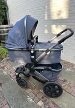 Joolz geo2 kinderwagen + uitbreidingsset (Quadro Blue), Kinderen en Baby's, Kinderwagens en Combinaties, Gebruikt, Verstelbare duwstang