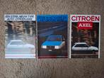 Lot autofolders Citroen Axel, Verzenden, Zo goed als nieuw, Citroën