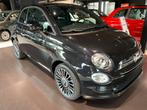 Fiat 500 Hybrid Pano Airco Cuise Zwart, Auto's, Fiat, Voorwielaandrijving, Zwart, 4 stoelen, Leder en Stof