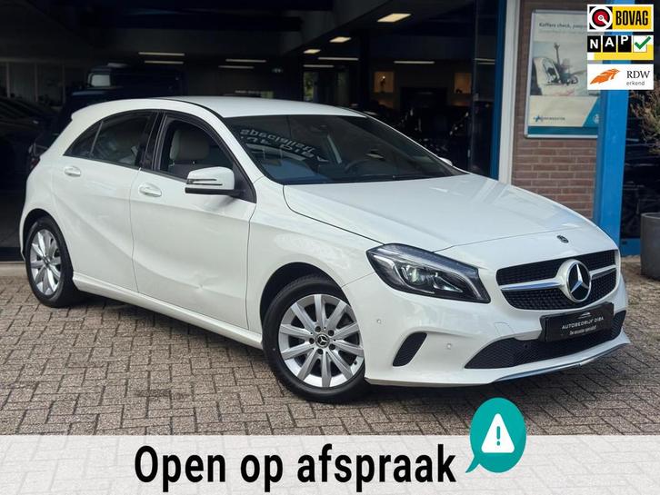 Mercedes-Benz A-klasse 180 Prestige 2017 AUT NAVI LEDER NAP!, Auto's, Mercedes-Benz, Bedrijf, Te koop, A-Klasse, ABS, Adaptive Cruise Control