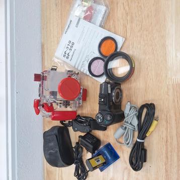 Olympus sp350 onderwarercamera incl lenzen beschikbaar voor biedingen