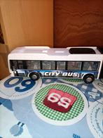City Bus wit 45 cm groot, Kinderen en Baby's, Speelgoed | Speelgoedvoertuigen, Ophalen of Verzenden