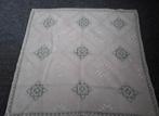Mooi gewoven/geborduurd tafelkleed ong 81x81 cm, Ophalen of Verzenden, Zo goed als nieuw, Binnen