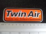 sticker twin air foam air filters holland logo, Merk, Zo goed als nieuw, Verzenden