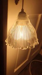 Holophane lampje jaren 30, Gebruikt, Vintage, Ophalen of Verzenden, Glas
