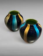 2 Kare Design vazen vaas vintage modern ceramiek, Ophalen of Verzenden