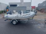 Rubberboot met Yamaha motor, Watersport en Boten, Rubberboten, Gebruikt, Yamaha, Ophalen of Verzenden, Hout