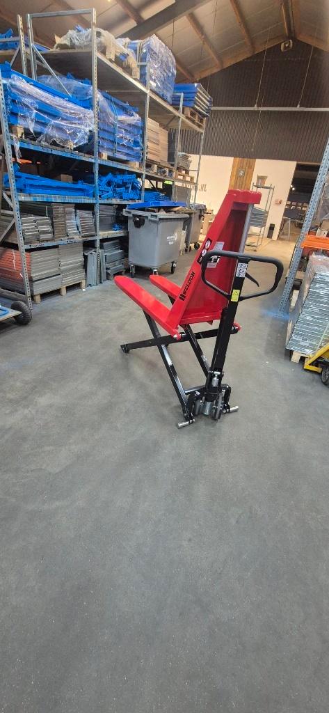 Palletwagen pompwagen Schaarpalletwagen 1000KG nieuw, Doe-het-zelf en Verbouw, Palletwagens en Pompwagens, Nieuw, Ophalen