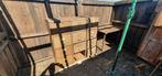 Archief kast vintage brocante, Huis en Inrichting, Kasten | Ladekasten, Ophalen, Gebruikt, 50 tot 100 cm, 3 of 4 laden