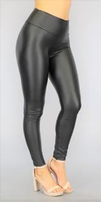 Legging Grijs Leer Leatherlook maat M/L (081), Legging, Nieuw, Ophalen of Verzenden, Grijs