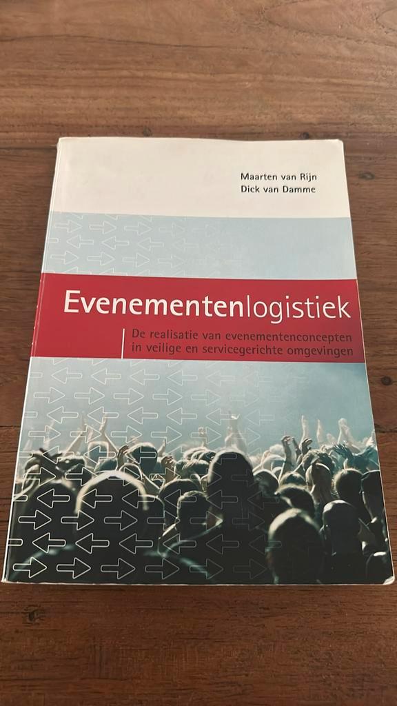 Maarten van Rijn - Evenementenlogistiek, Boeken, Wetenschap, Zo goed als nieuw, Ophalen of Verzenden