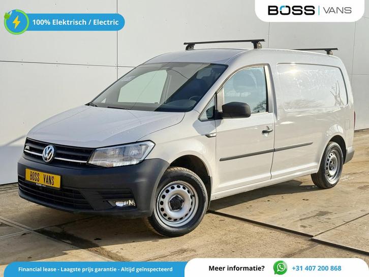 Volkswagen E-Caddy 113PK L2H1 Elektrisch Caddy ABT Maxi 37,3, Auto's, Bestelauto's, Bedrijf, Te koop, Airconditioning, Bluetooth
