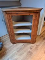 Antiek grenen hoekkastje, Huis en Inrichting, Ophalen, Gebruikt, 50 tot 100 cm, Minder dan 100 cm