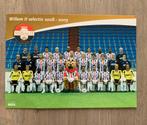 Voetbal elftalkaart Willem II 2008 - 2009, Verzamelen, Sportartikelen en Voetbal, Overige typen, Gebruikt, Willem II, Verzenden