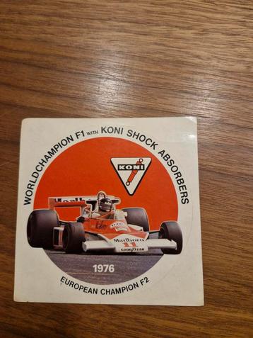 058 Vintage F1 Koni Sticker - 1976 beschikbaar voor biedingen