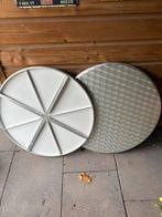 2x Statafel Bladen 70cm, Ophalen, Gebruikt, 50 tot 100 cm, Rond