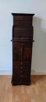 Houten retro kast, Ophalen, Zo goed als nieuw