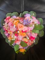 Nieuw grafstuk Hart met kunstbloemen, Ophalen of Verzenden, Nieuw