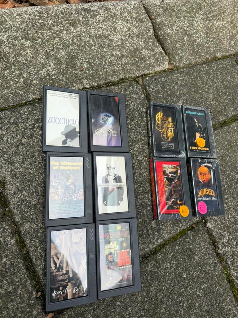 11 stuks DCC tapes waarvan 4 nieuw in seal, 2 t/m 25 bandjes, Ophalen of Verzenden, Zo goed als nieuw, Voorbespeeld