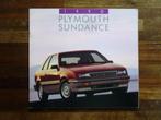 Plymouth Sundance (1990, USA/Engels), Boeken, Ophalen of Verzenden, Nieuw, Overige merken