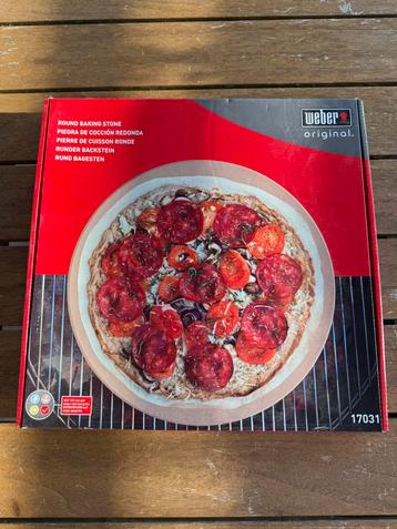 Weber pizzasteen 47cm beschikbaar voor biedingen