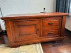 Eiken TV kast, Ophalen, Gebruikt, 100 tot 150 cm, Eikenhout