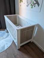 Ledikant incl matras 60x120 (Born Lucky Noël Eiken Wit), Kinderen en Baby's, Ophalen, Gebruikt