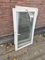 Hout kozijnen met dubbel glas, Doe-het-zelf en Verbouw, Kozijnen en Schuifpuien, Gebruikt, Raamkozijn, 75 tot 150 cm, Hout