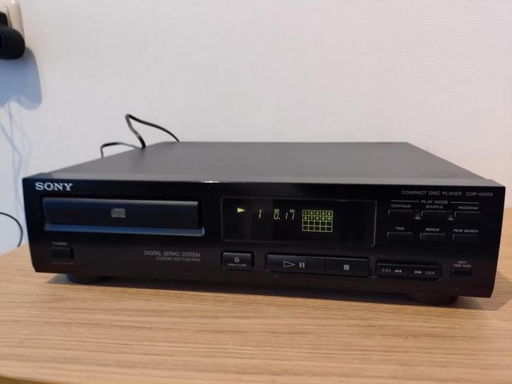 Sony CDP-M203 cd speler., Audio, Tv en Foto, Cd-spelers, Zo goed als nieuw, Sony, Ophalen of Verzenden