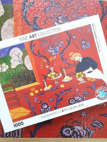 EUROGRAPHICS Art puzzel Henri Matisse The Dessert 1000 st. beschikbaar voor biedingen