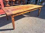Zeer mooi antieke doorleefde tafel 230 cm lang 102 cm breed, Ophalen