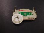 Sparta Rotterdam voetbalstadion Het Kasteel, emaille pin, Verzamelen, Speldjes, Pins en Buttons, Verzenden, Gebruikt, Overige onderwerpen