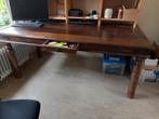 Eettafel, Huis en Inrichting, Tafels | Eettafels, Ophalen, Gebruikt, Teakhout, 50 tot 100 cm