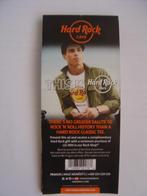 Hard rock cafe Praag - plattegrond Praag, Ophalen of Verzenden, Zo goed als nieuw