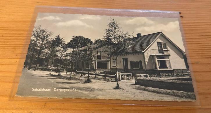 Ansichtkaart Schalkhaar Dorpsgezicht, Verzamelen, Ansichtkaarten | Nederland, Overijssel, Ophalen of Verzenden