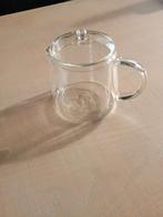 Dubbelwandige glazen theepot nieuw, Overige typen, Nieuw, Ophalen of Verzenden, Glas