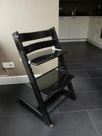 Gebruikte zwarte kinderstoel, Ophalen, Gebruikt, Meegroeistoel