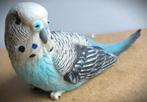 Grasparkiet~Parkiet~Turquoise~Parkietje~levensgr, Verzamelen, Ophalen of Verzenden, Zo goed als nieuw, Vogel, Beeldje of Figuurtje