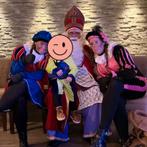 Sint met 2 pieten te huur, Diversen, Sinterklaas, Ophalen of Verzenden, Zo goed als nieuw
